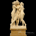 hot sale beautiful stone carving life size marble nude woman statue